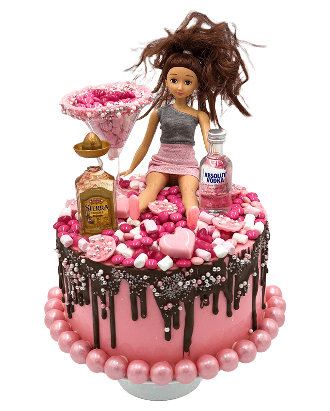 EDIBLE DRUNK LADY 18th 21st 40th Cake Topper decoration | eBay